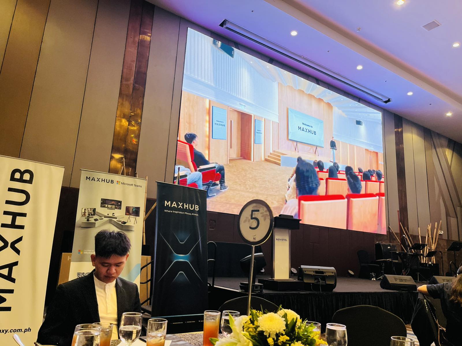 Global Galaxy Officially Launches Max Hub Interactive LED Displays here in Manila