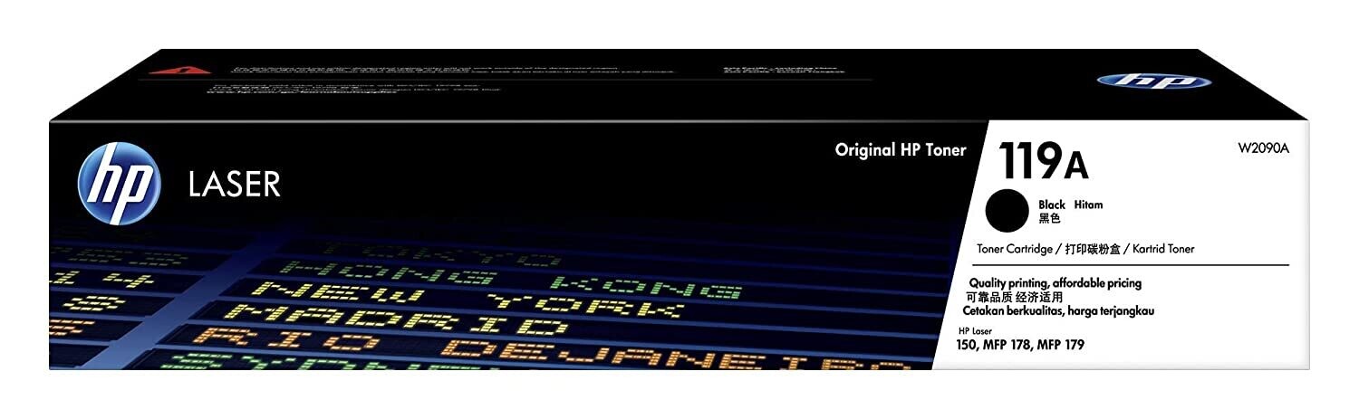 HP 119A Black Original LaserJet Toner Cartridge ( W2090A ) (6926781349973)