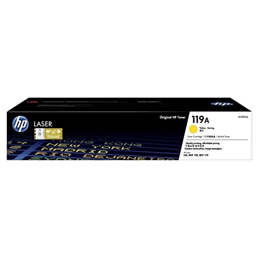 HP 119 Yellow Original LaserJet Toner Cartridge ( W2092 ) (6926781972565)