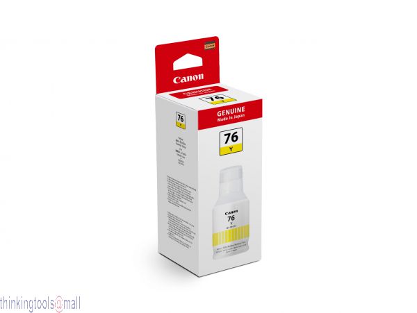 Canon GI-76 Yellow Original Ink Bottle (6928460152917)