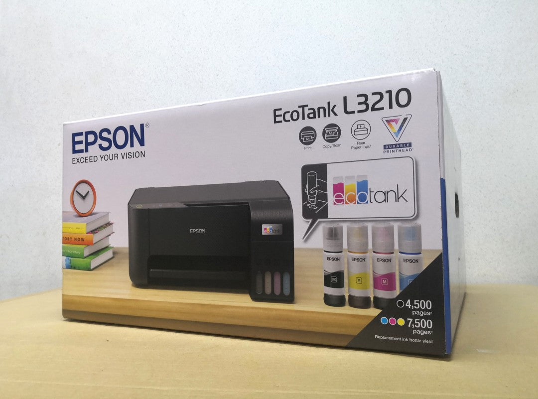 EPSON EcoTank L3210 A4 All-in-One Ink Tank Printer