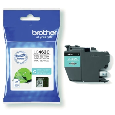 Brother LC-462C Cyan Genuine Ink Cartridge (6927374286933)