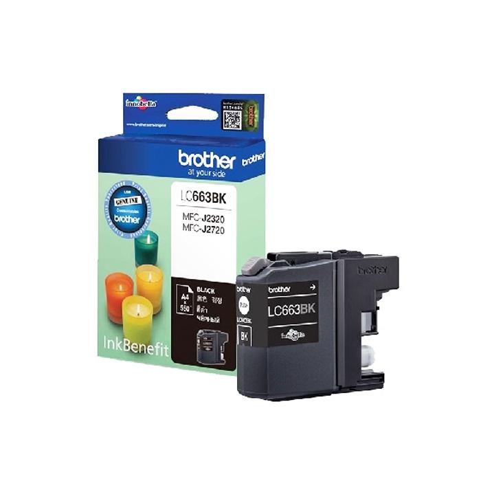 Brother LC-663 Black Genuine Ink Cartridge (6927619981397)