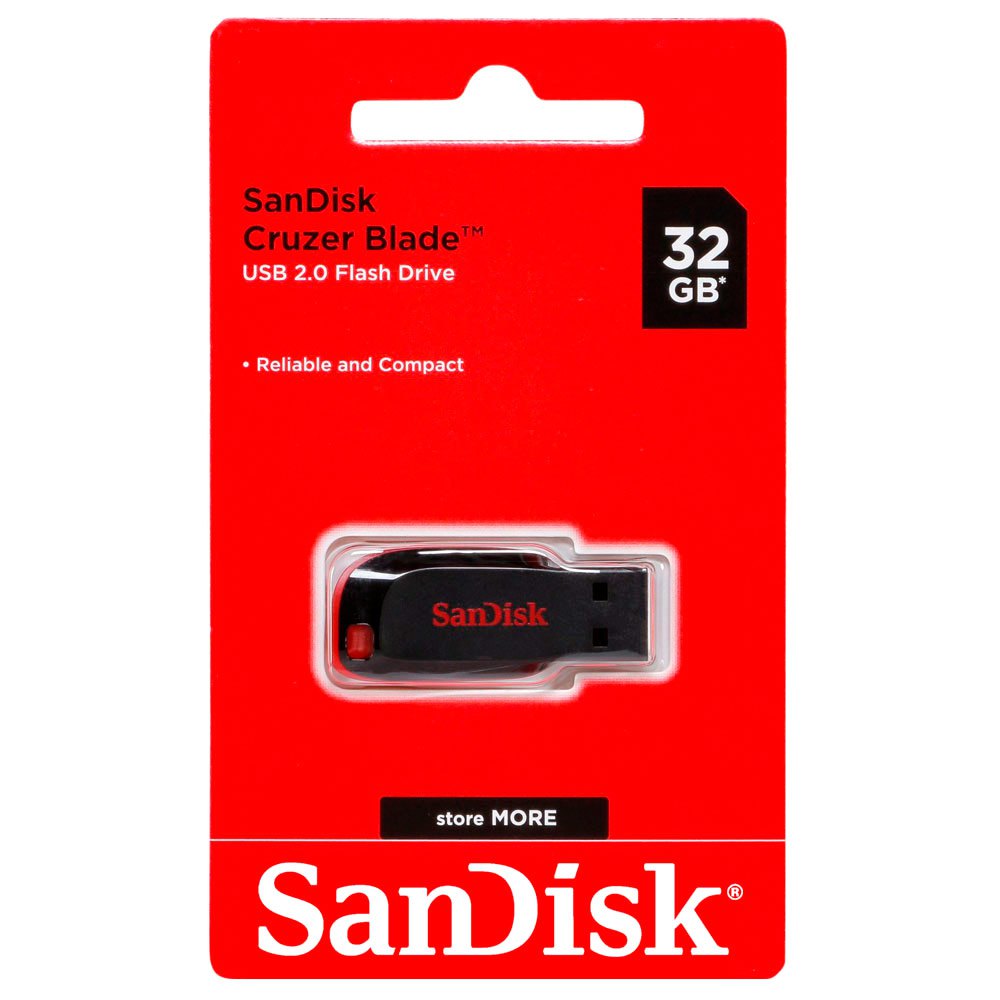 SanDisk 32GB USB Cruzer Blade 2.0 (6928966123605)