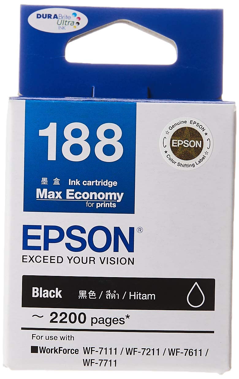 EPSON C13T188190 Black Original Ink Cartridge ( T1881 ) (6927410757717)