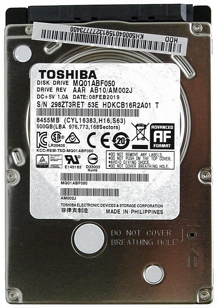Toshiba Disk Drive 500GB (6928965599317)