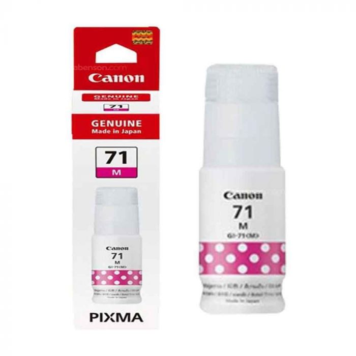 Canon Gi 71 M Magenta Genuine Ink Bottle 