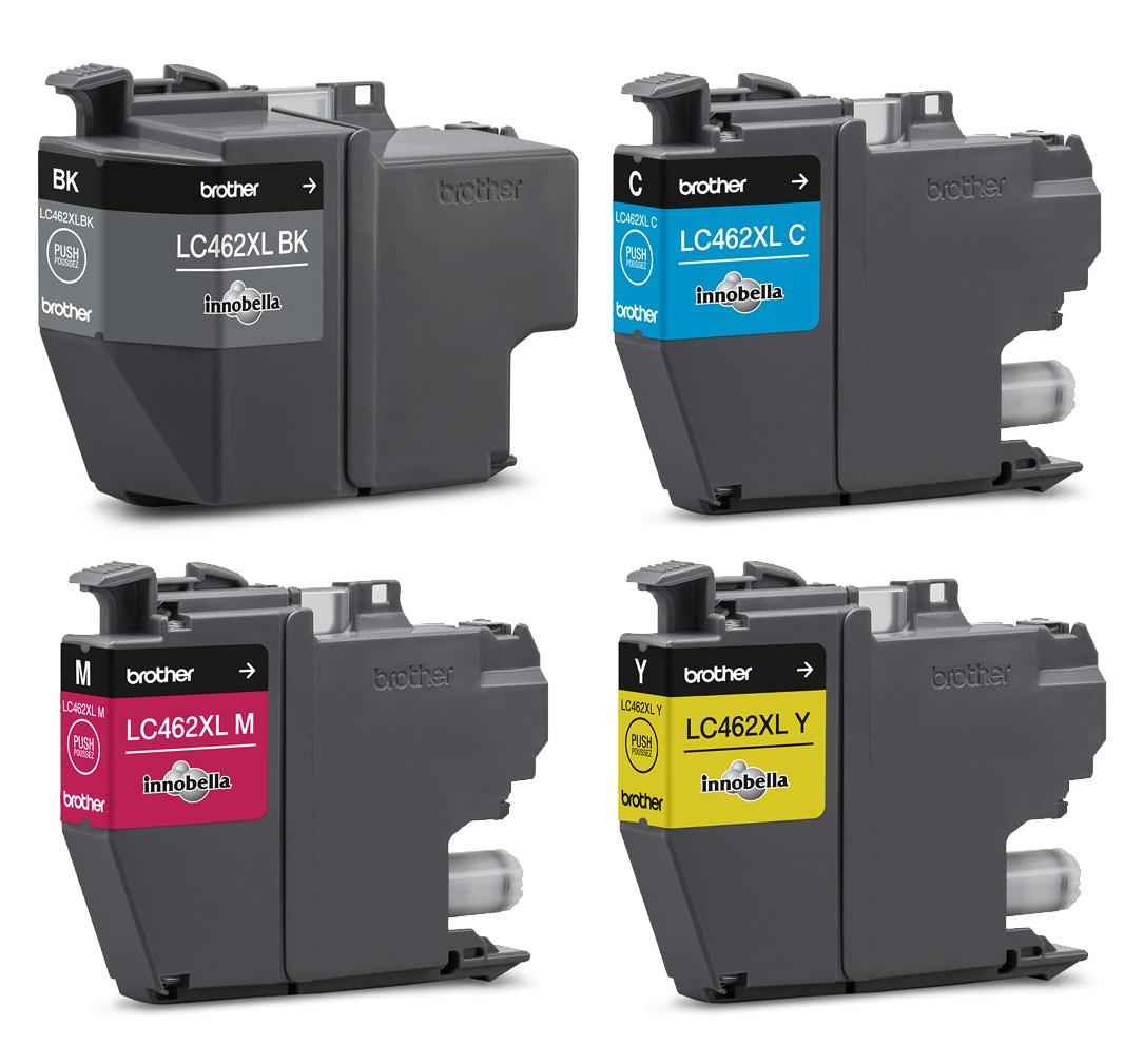 Brother LC-462XL Yellow Original Ink Cartridge (6927389491285)