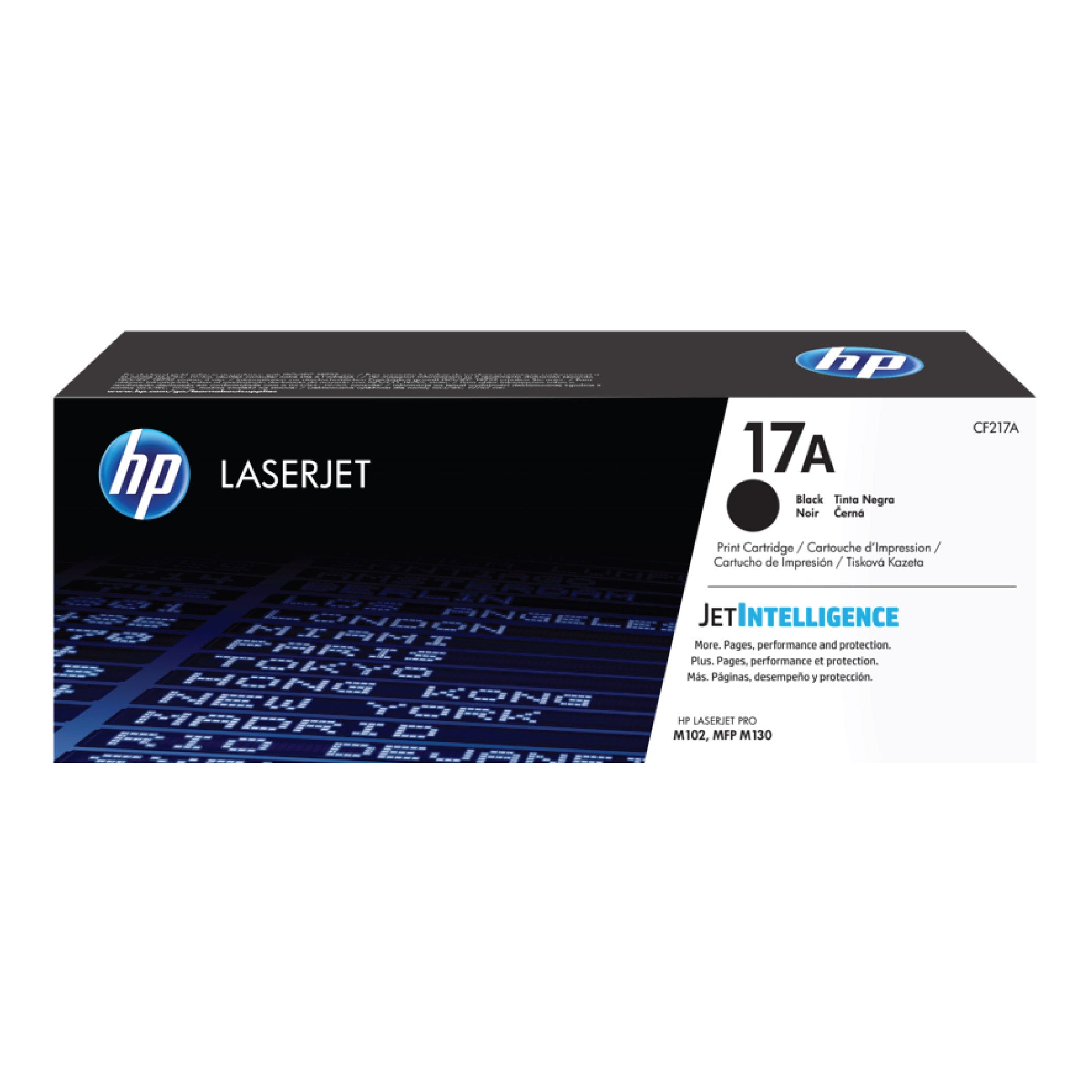 HP 17A Black LaserJet Toner Cartridge - Black (CF217A) (4585938976853)