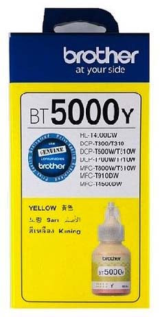 Brother Yellow Ink Bottle (BT5000Y) (4632221548629)