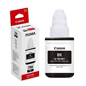 Canon GI-790 Genuine Black Ink Bottle ( GI 790 Black) (4631125655637)