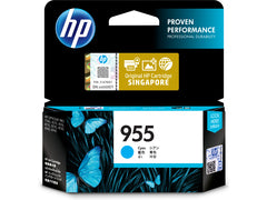 HP 955 Cyan Original Ink Cartridge (L0S51AA) (4634213056597)