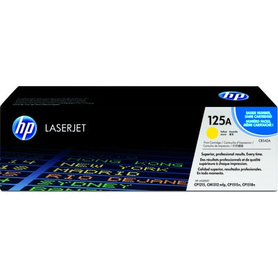 HP 125A Yellow Original LaserJet Toner Cartridge (CB542A) (4672422936661)