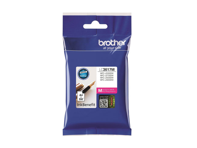 Brother Ink Cartridge LC3617 Magenta (4759875977301)