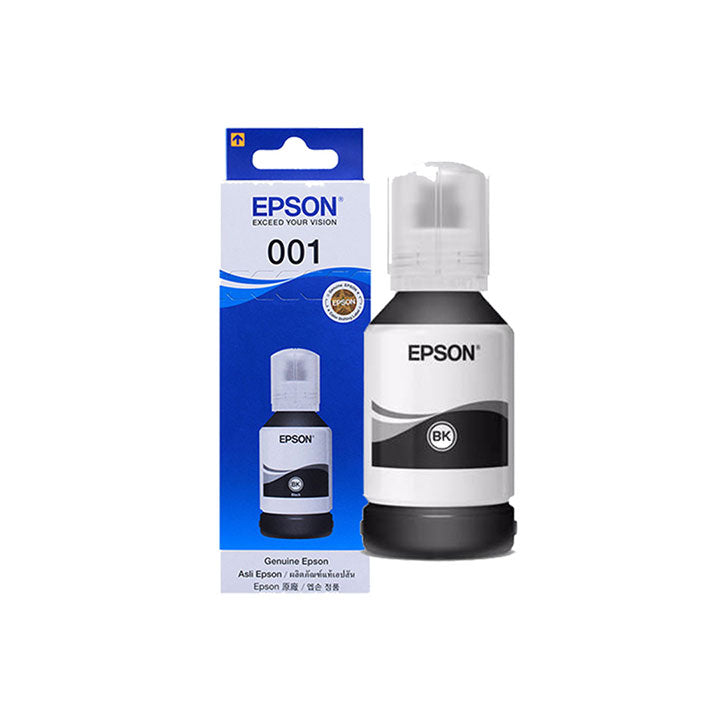 EPSON C13T03Y100 Black Genuine Ink Bottle (001 Black ) (6927066595413)