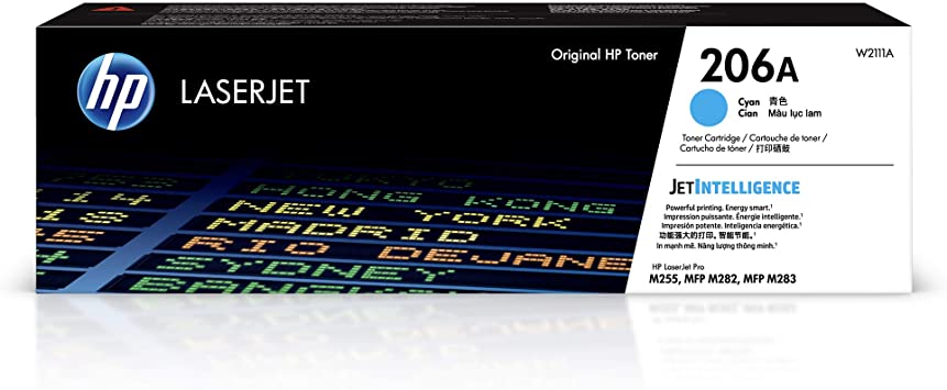 HP 206A Cyan Original LaserJet Toner Cartridge ( W2111A ) (6926784397397)