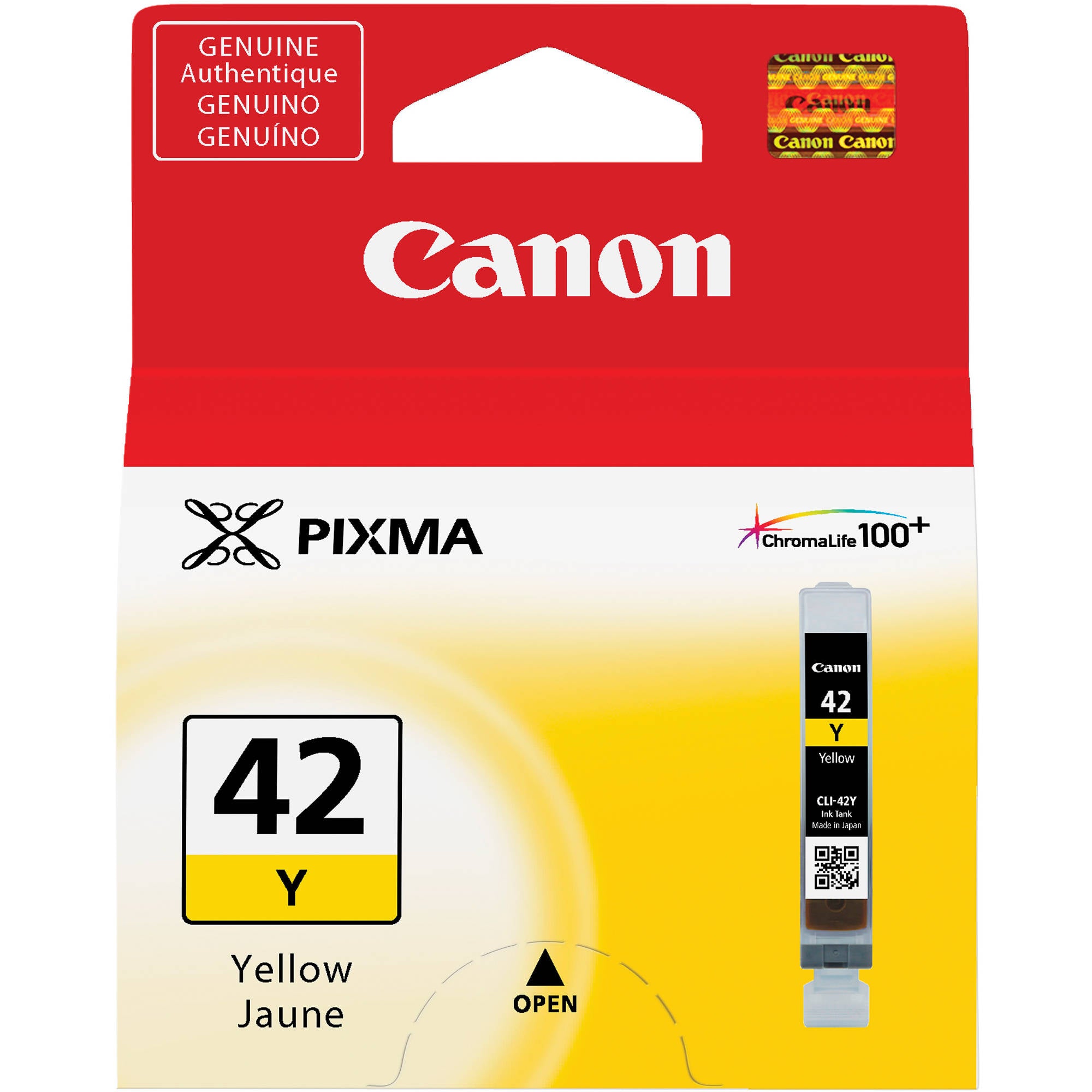Canon CLI-42 Yellow Original Ink Cartridge (6928490528853)