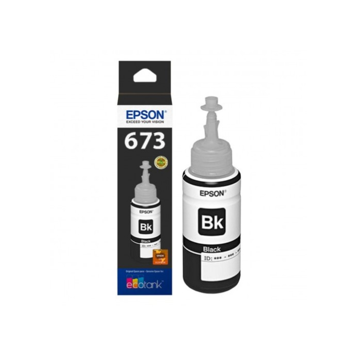 EPSON T6731 BLACK INK BOTTLE 70ML (4784499884117)