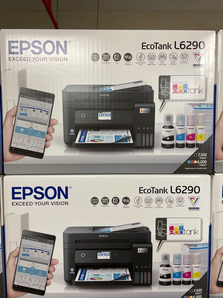 EPSON EcoTank L6290 A4 Wi-Fi Duplex All-in-One Ink Tank Printer with ADF (6927394799701)