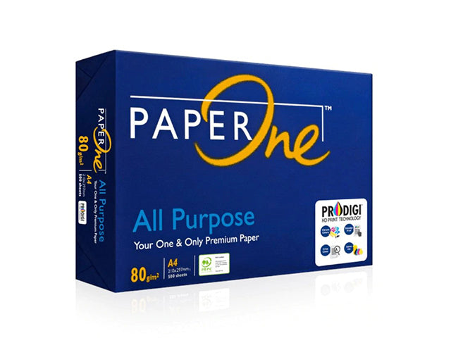 Paper One All Purpose Copy Paper 80gsm A4 (6928540663893)