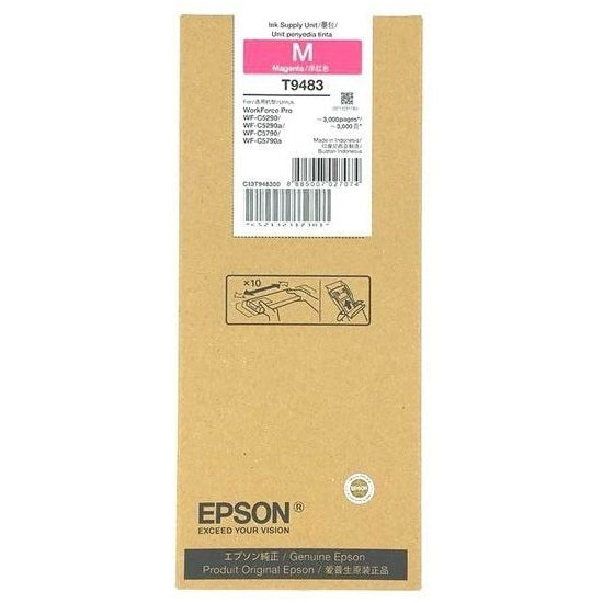 EPSON C13T948300 Magenta Original Ink ( T9483 ) (6927407022165)
