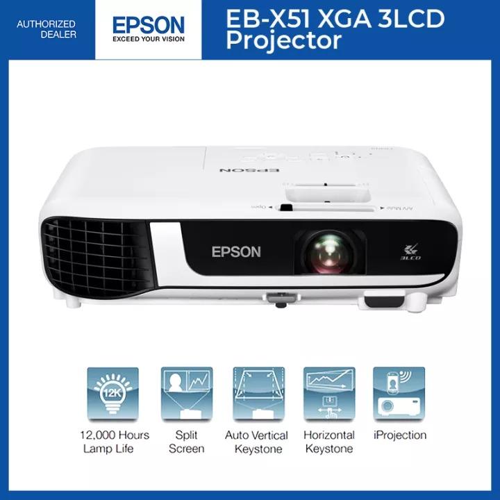 EPSON EB-X51 XGA 3LCD Projecor (6927061909589)