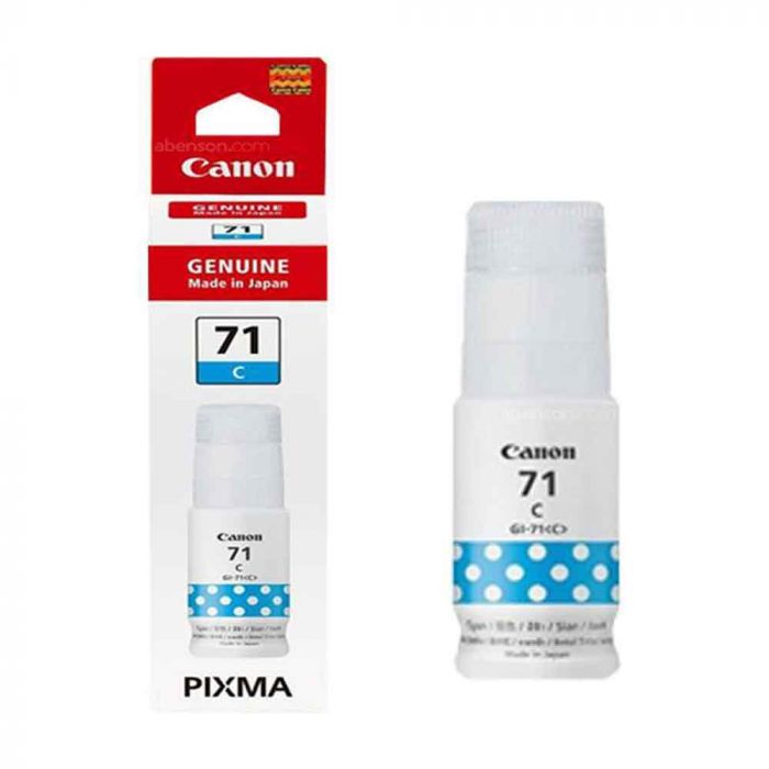 CanonGI-71 C (Cyan) Genuine Ink Bottle (6926770765909)