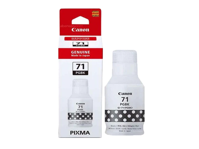 Canon GI-71 PGBK (Pigment Black) Genuine Ink Bottle (6926769913941)