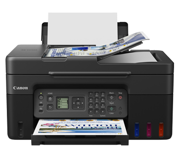 Canon PIXMA G4770 Wireless Refillable Ink Tank Printer with Fax for Low-Cost Printing (6926755201109)