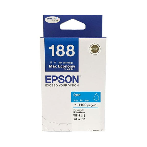 EPSON C13T188290 Cyan Original Ink Cartridge ( T1882 ) (6927412068437)