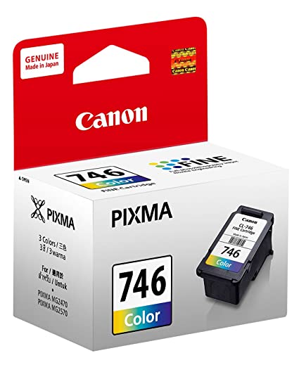 Canon CL-746 Genuine Color Ink Cartridge (CL-746) (4631252893781)