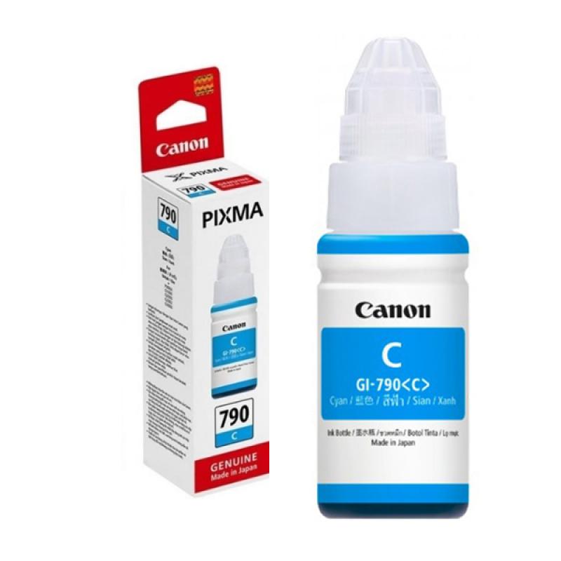 Canon GI-790 Genuine Cyan Ink Bottle (GI-790 Cyan) (4631129096277)