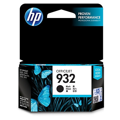 HP 932 Black Original Ink Cartridge (CN057AA) (4634185531477)