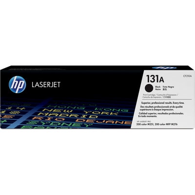 HP 131A Black Original LaserJet Toner Cartridge (CF210A) (4672650412117)