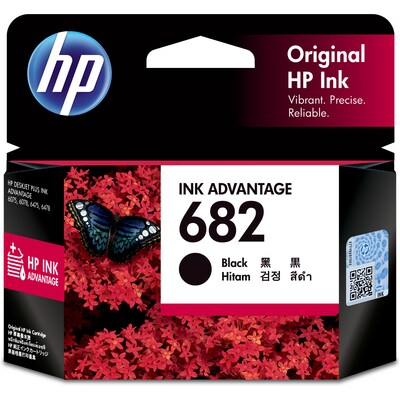 HP 682 Black Original Ink Advantage Cartridge (3YM77AA) (SOON) (4779336630357)