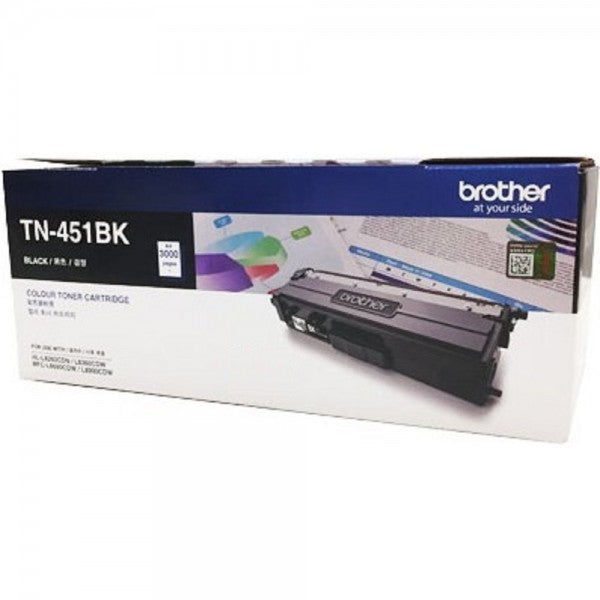 Brother TN-451 Black Toner Cartridge (4782857748565)