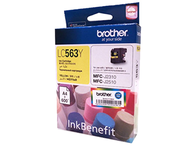 Copy of Brother Ink Cartridge LC-563 Yellow (4782851883093)