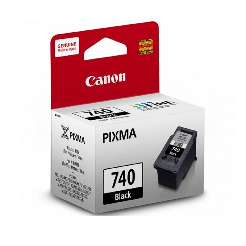 Canon PG-740 Black Original Ink Cartridge (4784544546901)