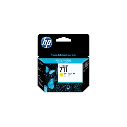 HP 711 29-ml Yellow DesignJet Ink Cartridge CZ132A (4783842787413)